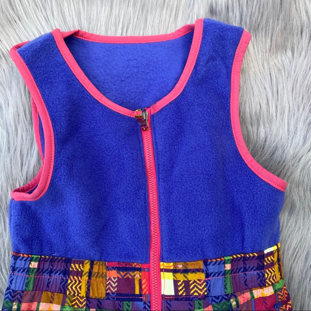 Columbia Toddler Girl Plaid Snow Bib 3T - Picture 4 of 10